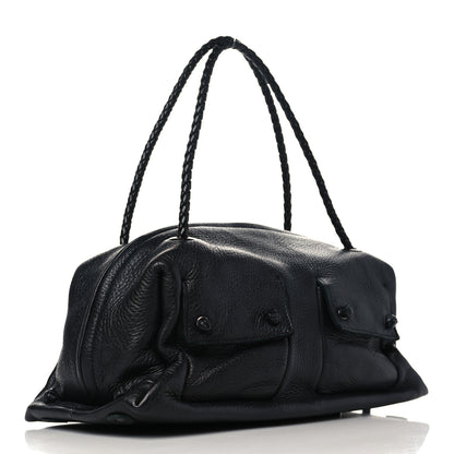 Bottega Veneta Cervo Iguila Shoulder Bag Black 3 of 10