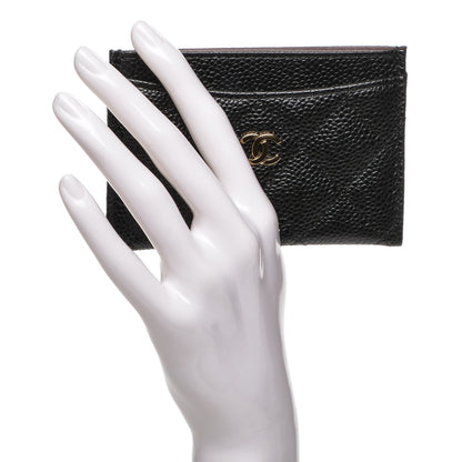 Chanel Caviar Quilted Card Holder Black 2 of 8