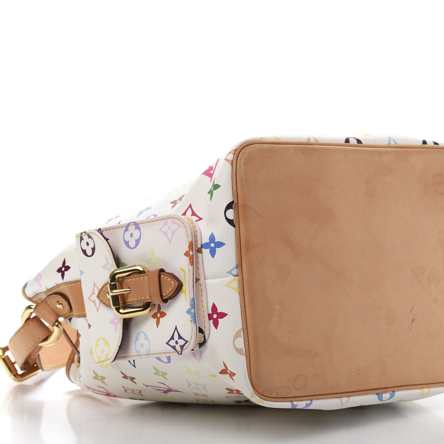 Monogram Multicolor Petit Noe White