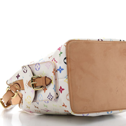 Louis Vuitton Monogram Multicolor Petit Noe White 8 of 13