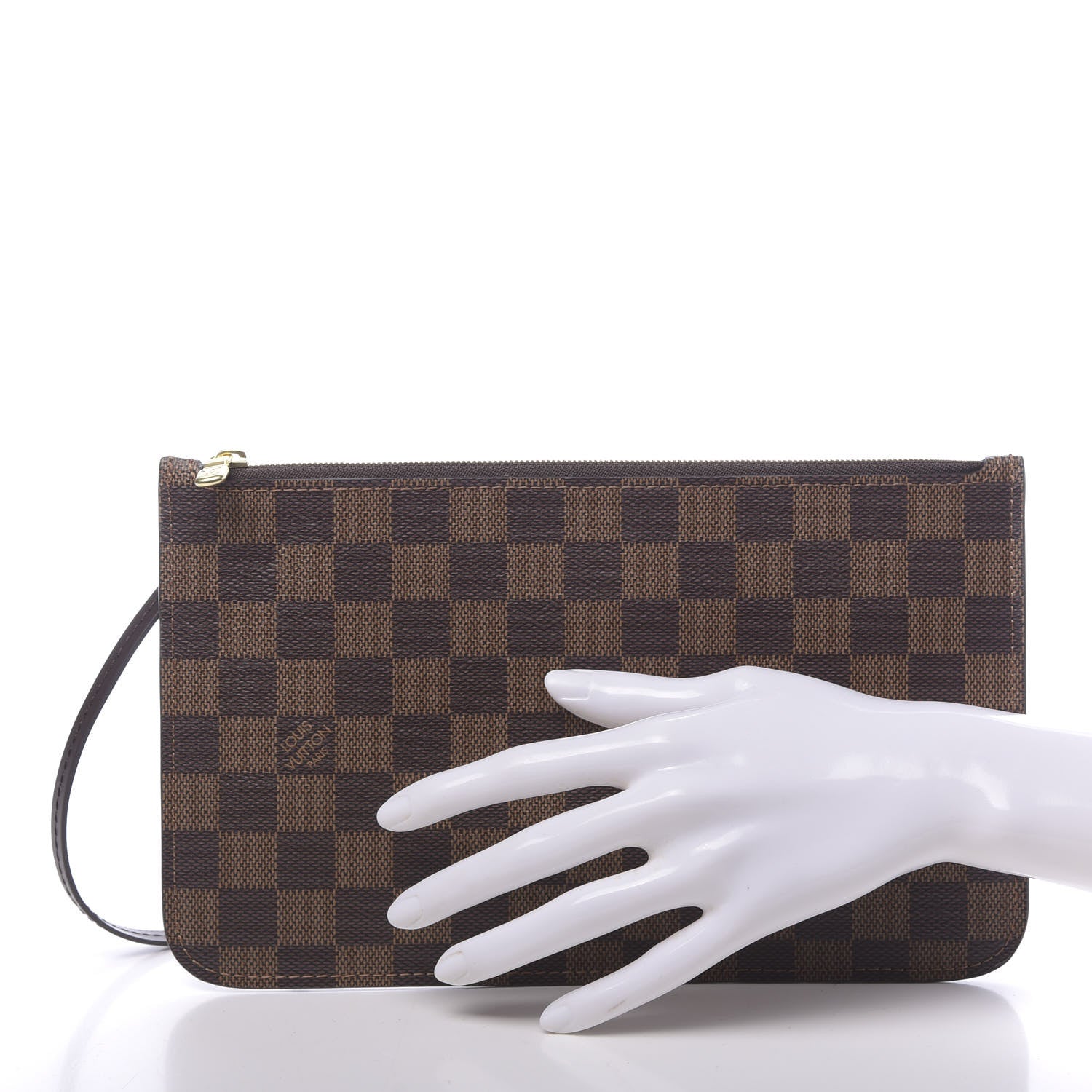 Louis Vuitton Damier Ebene Neverfull MM GM Pochette 2 of 7