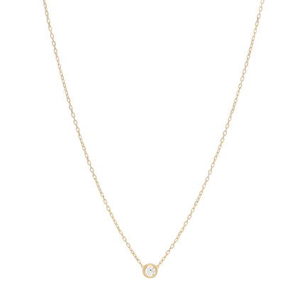 Cartier 18K Yellow Gold Diamond LM D'Amour Pendant Necklace 1 of 5