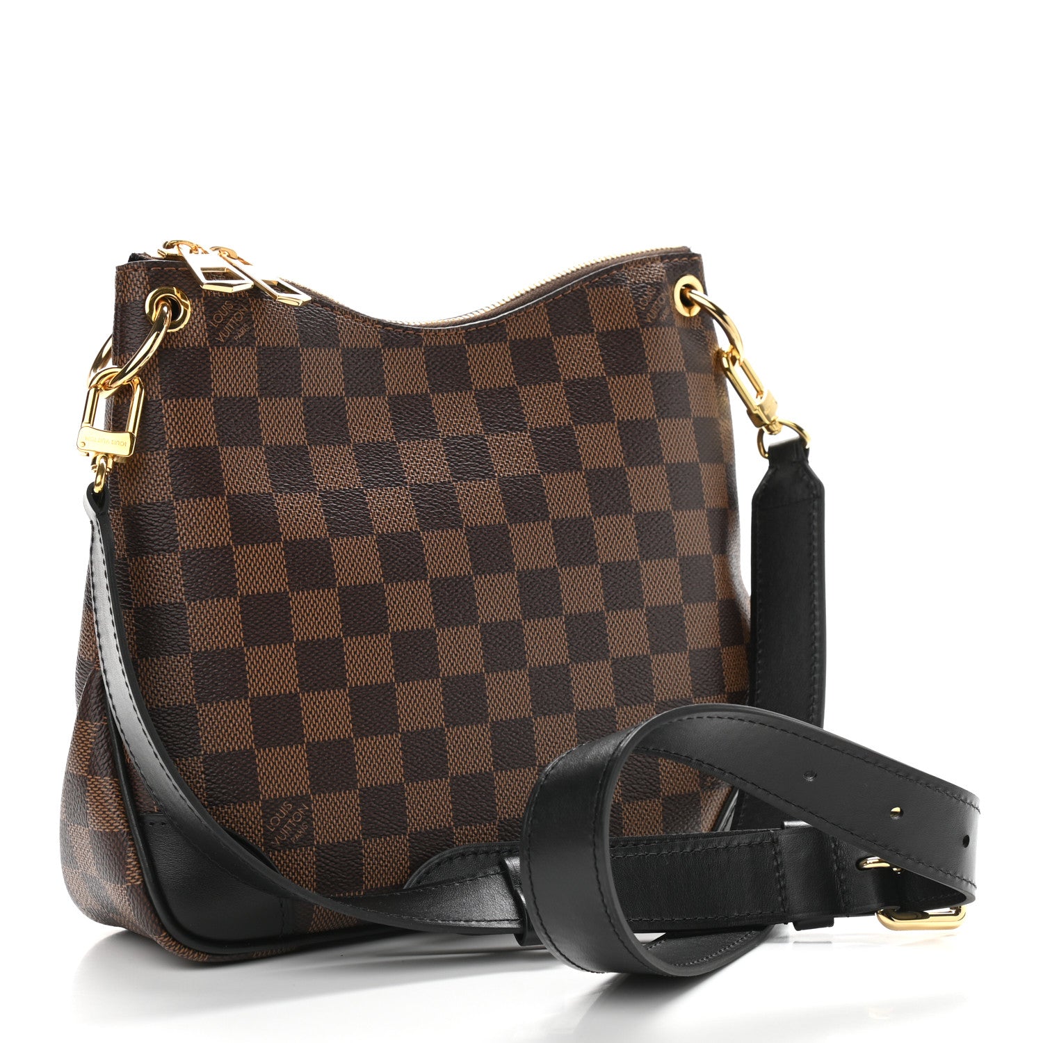 Louis Vuitton Damier Ebene Odeon PM Black 3 of 9