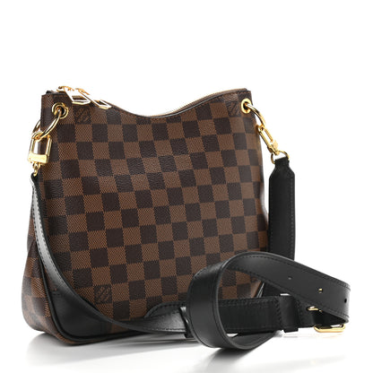 Louis Vuitton Damier Ebene Odeon PM Black 3 of 9