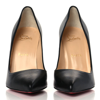 Christian Louboutin Shiny Nappa Pigalle Follies 100 Pumps 38 Black 2 of 7