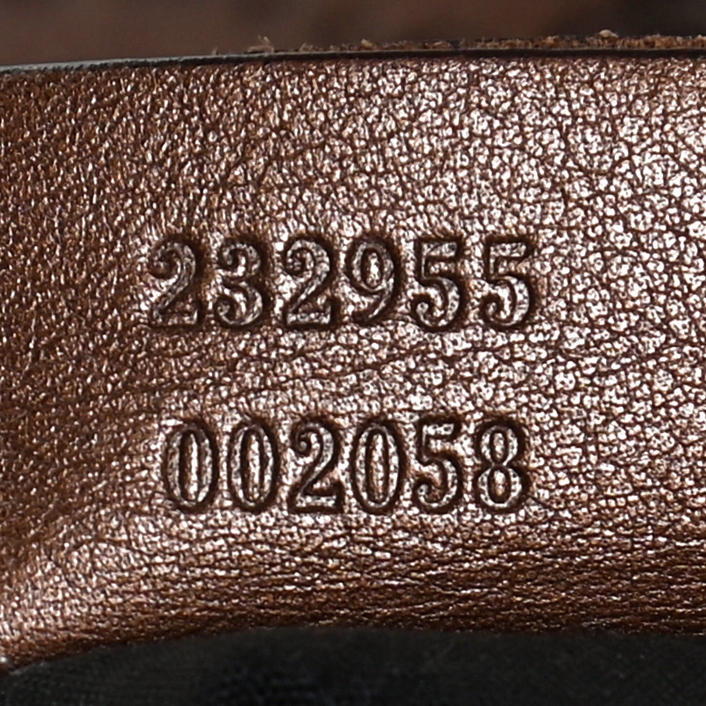 Guccissima Medium Sukey Hobo Bronze