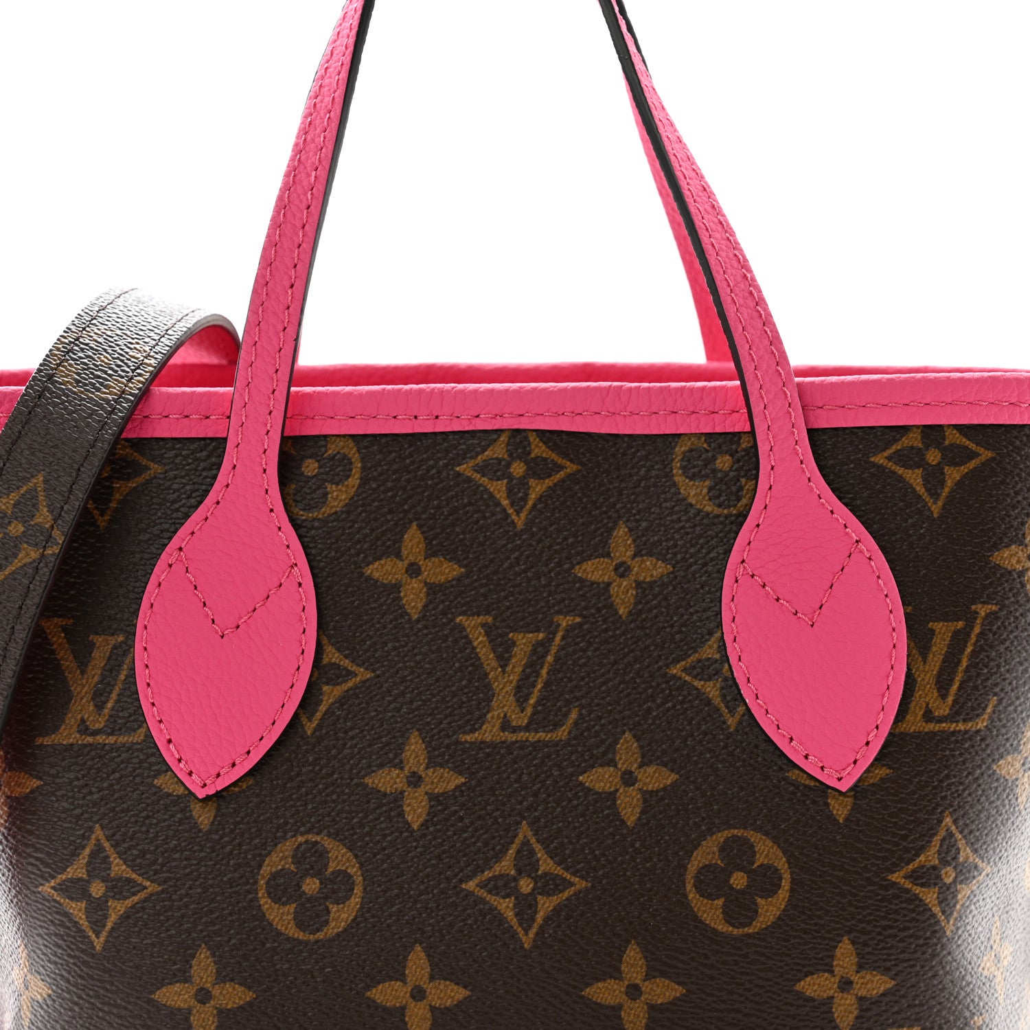 Louis Vuitton Monogram Neverfull Inside Out Bandouliere BB Rose Pondichery 8 of 10