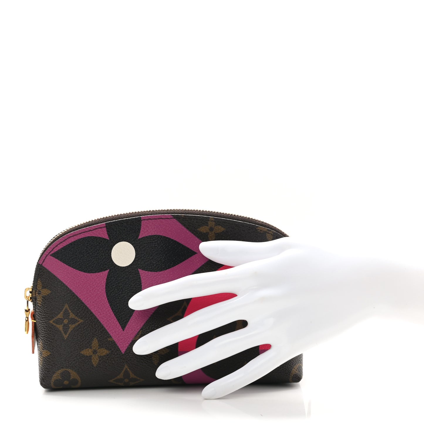 Monogram Game On Cosmetic Pouch