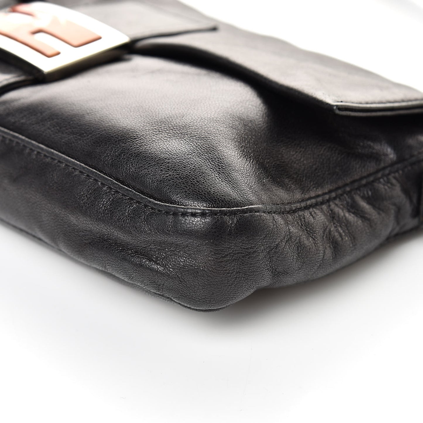 Calfskin Baguette Black