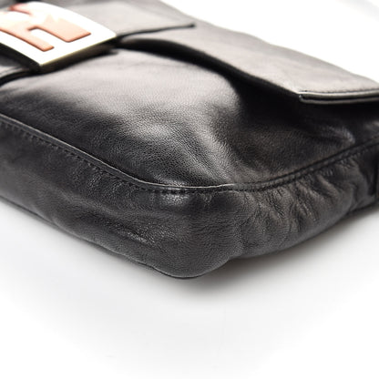 Fendi Calfskin Baguette Black 9 of 10