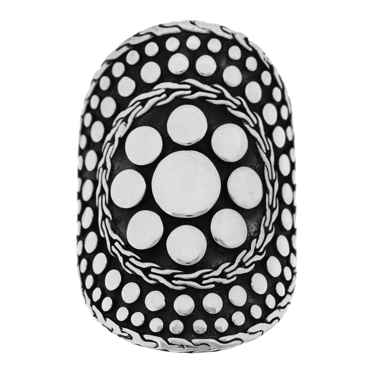 Sterling Silver Dot Nuansa Ring 56 7.5