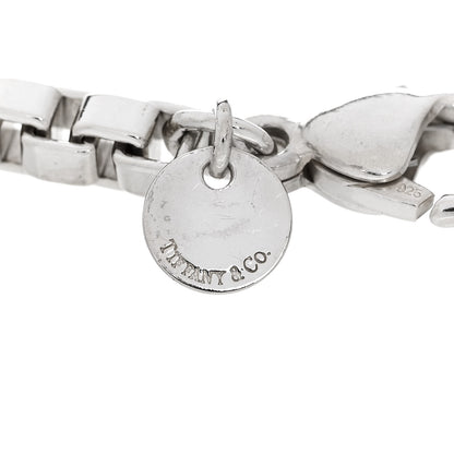 Tiffany Sterling Silver 4mm Venetian Link Bracelet 3 of 4