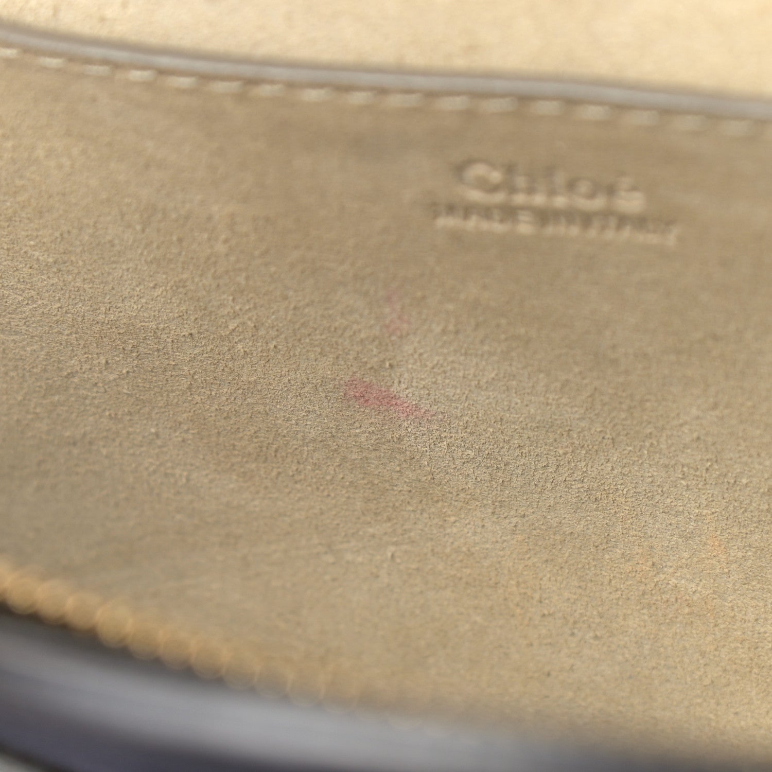 Chloe Calfskin Suede Medium Pixie Bag Full Blue 10 of 13