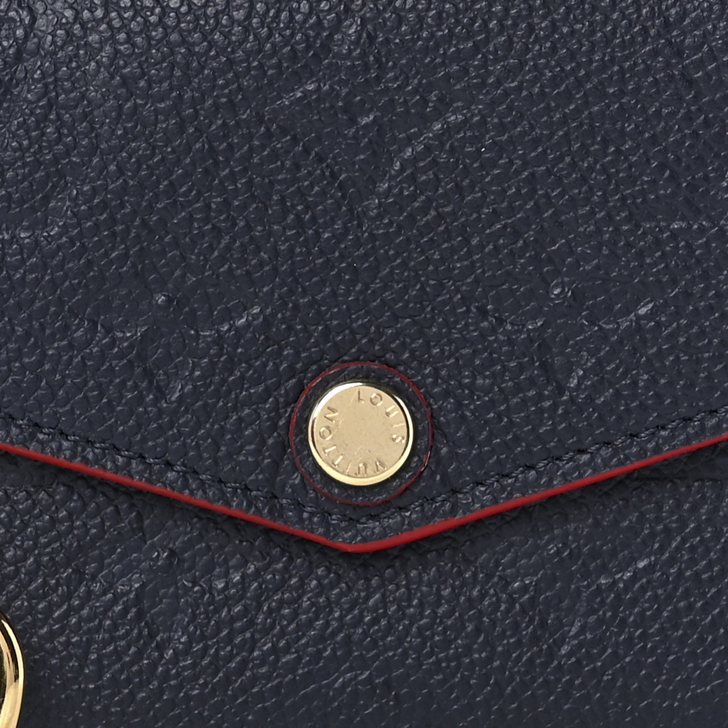 Empreinte Key Pouch Marine Rouge