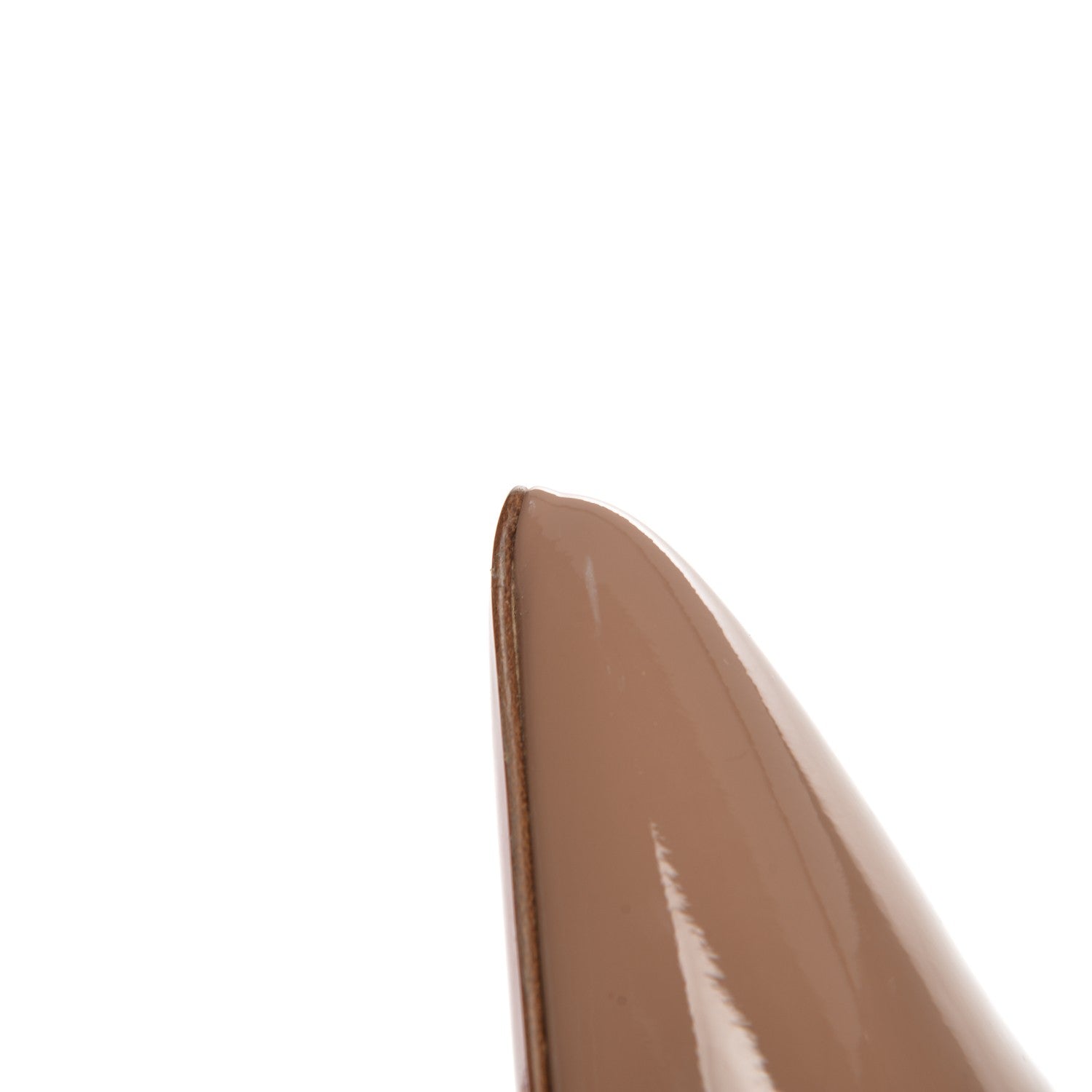 Christian Louboutin Patent Pigalle 100 Pumps 40 Nude 9 of 10