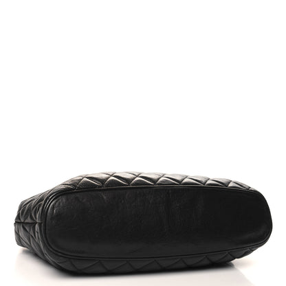 Chanel Lambskin Quilted Shoulder Bag Black 4 of 10