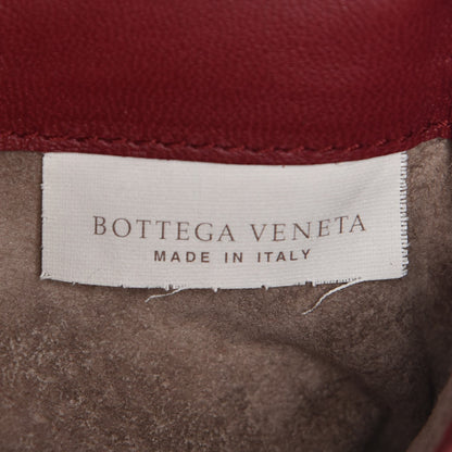 Bottega Veneta Nappa Intrecciato Small Pouch Red 6 of 8