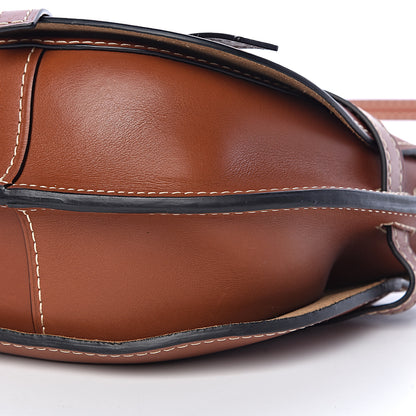 Loewe Calfskin Small Gate Crossbody Bag Rust 8 of 9
