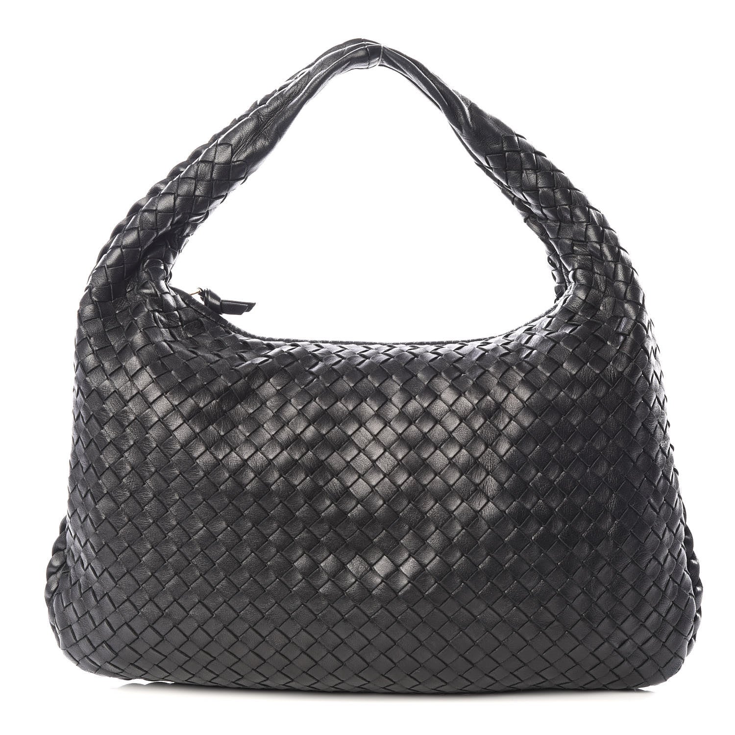 Bottega Veneta Nappa Intrecciato Medium Veneta Hobo Black 1 of 9