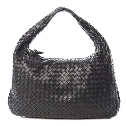 Bottega Veneta Nappa Intrecciato Medium Veneta Hobo Black 1 of 9