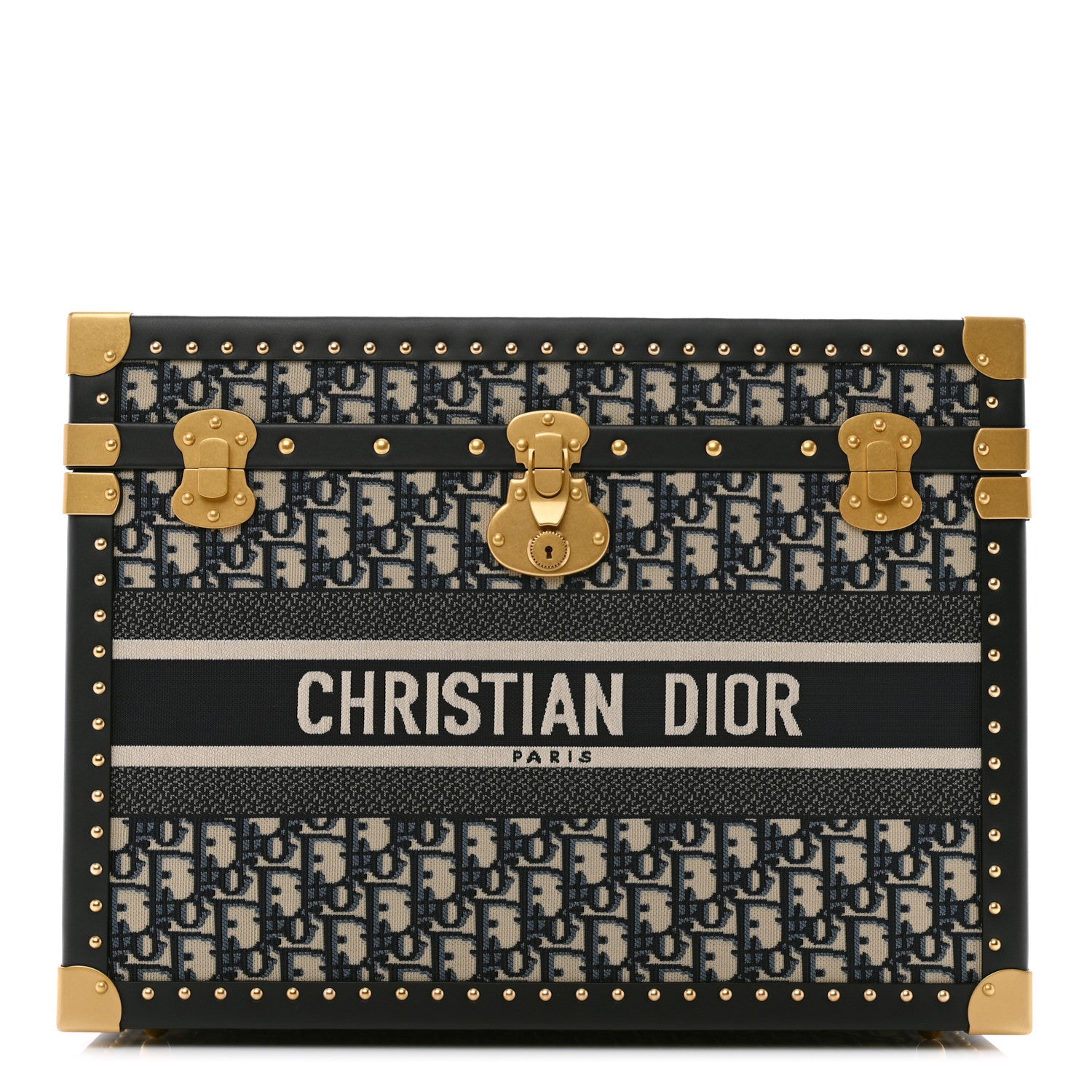 Christian Dior Oblique Vespa Top Trunk Blue 1 of 11