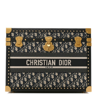 Christian Dior Oblique Vespa Top Trunk Blue 1 of 11
