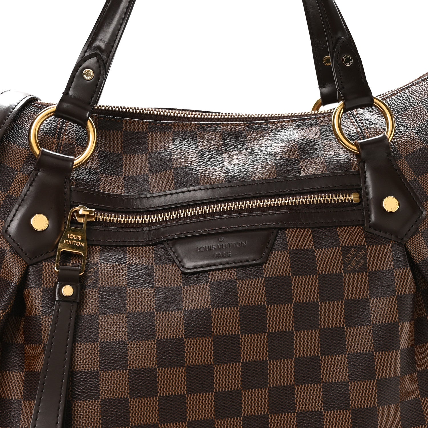 Louis Vuitton Damier Ebene Evora MM 8 of 11