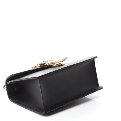 Gucci Calfskin Mini Sylvie Top Handle Bag Black 4 of 11