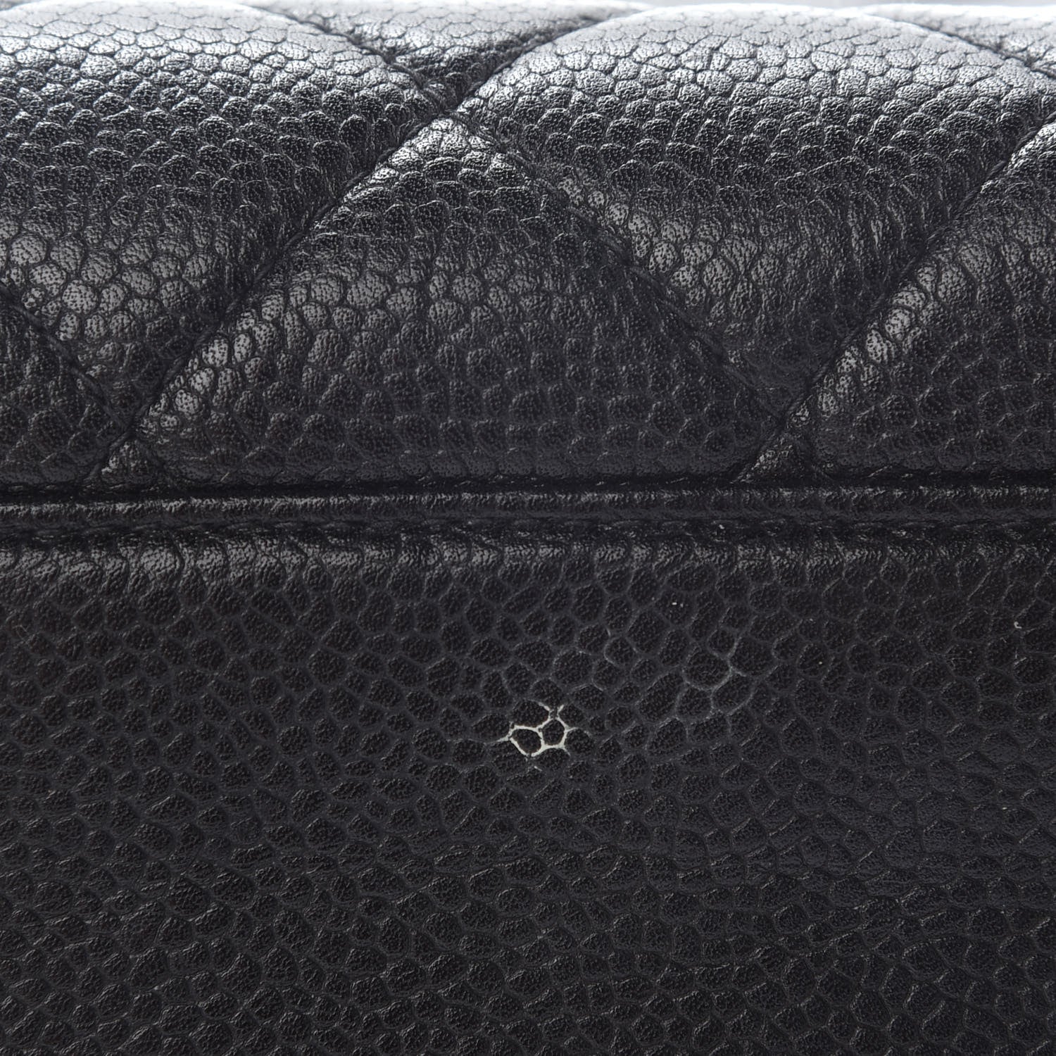 Chanel Caviar Quilted Flap Shoulder Bag Black 11 of 13