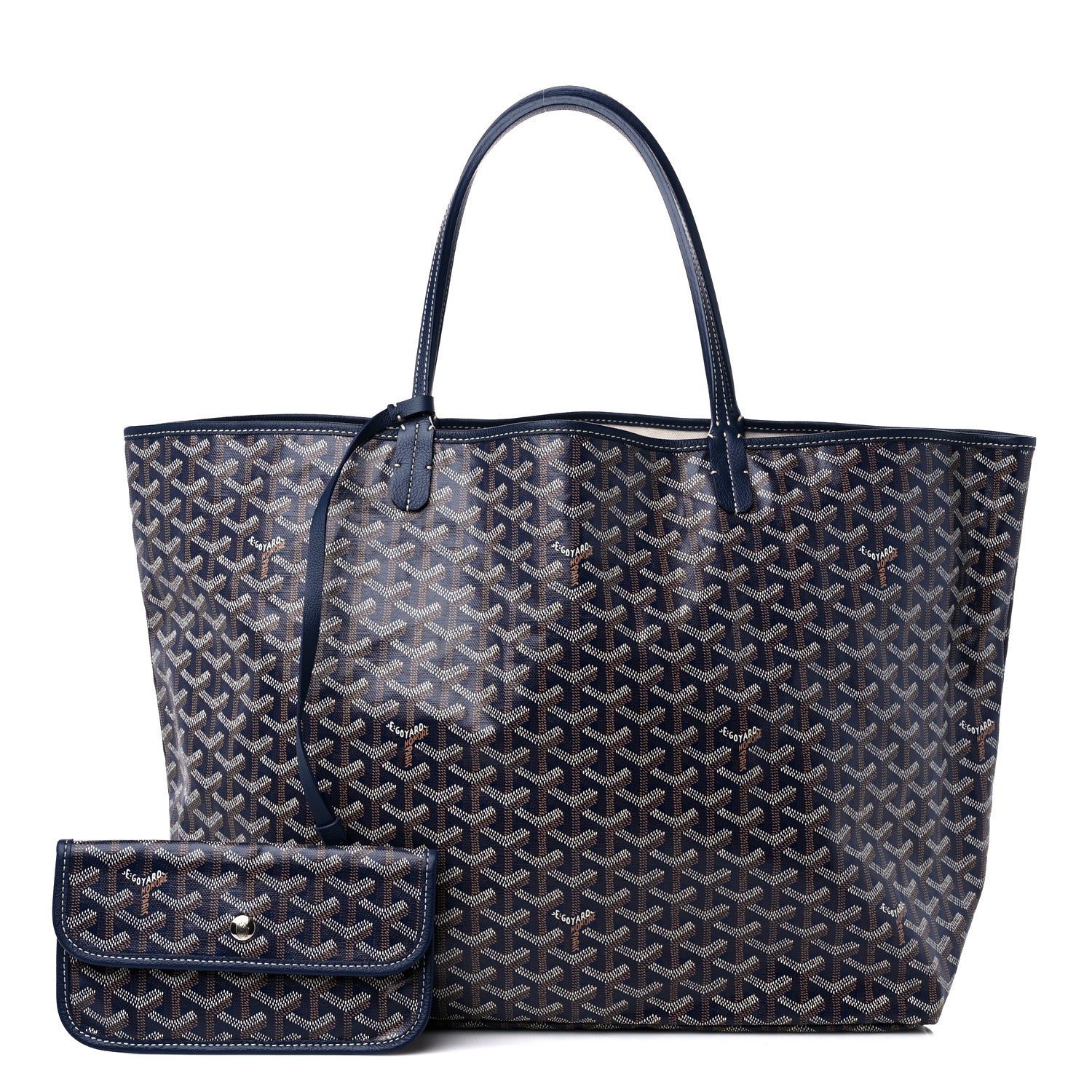 Goyard Goyardine Saint Louis GM Navy 1 of 10