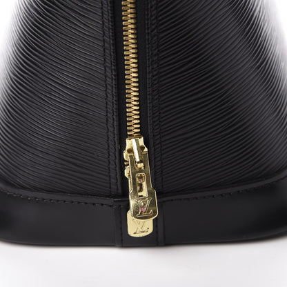 Louis Vuitton Epi Alma PM Black 9 of 10