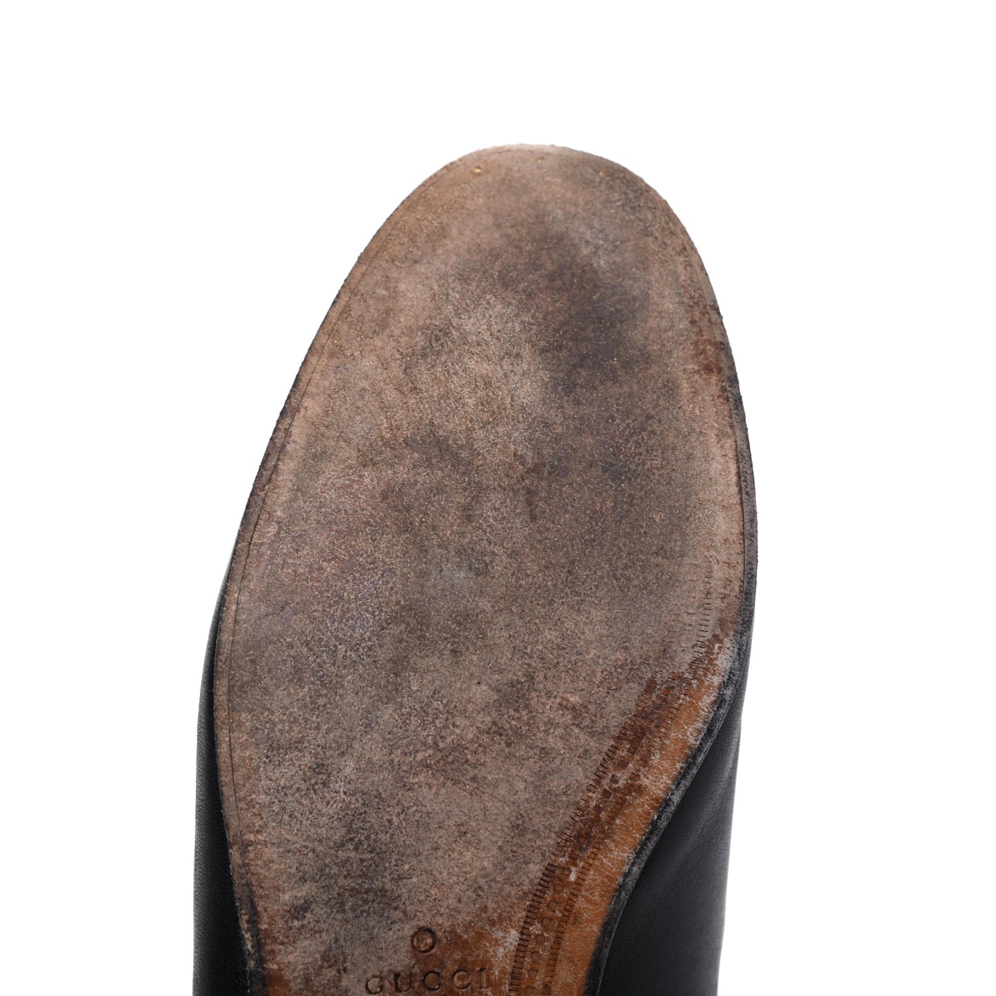 Lambskin Womens Brixton Horsebit Loafers 36 Black