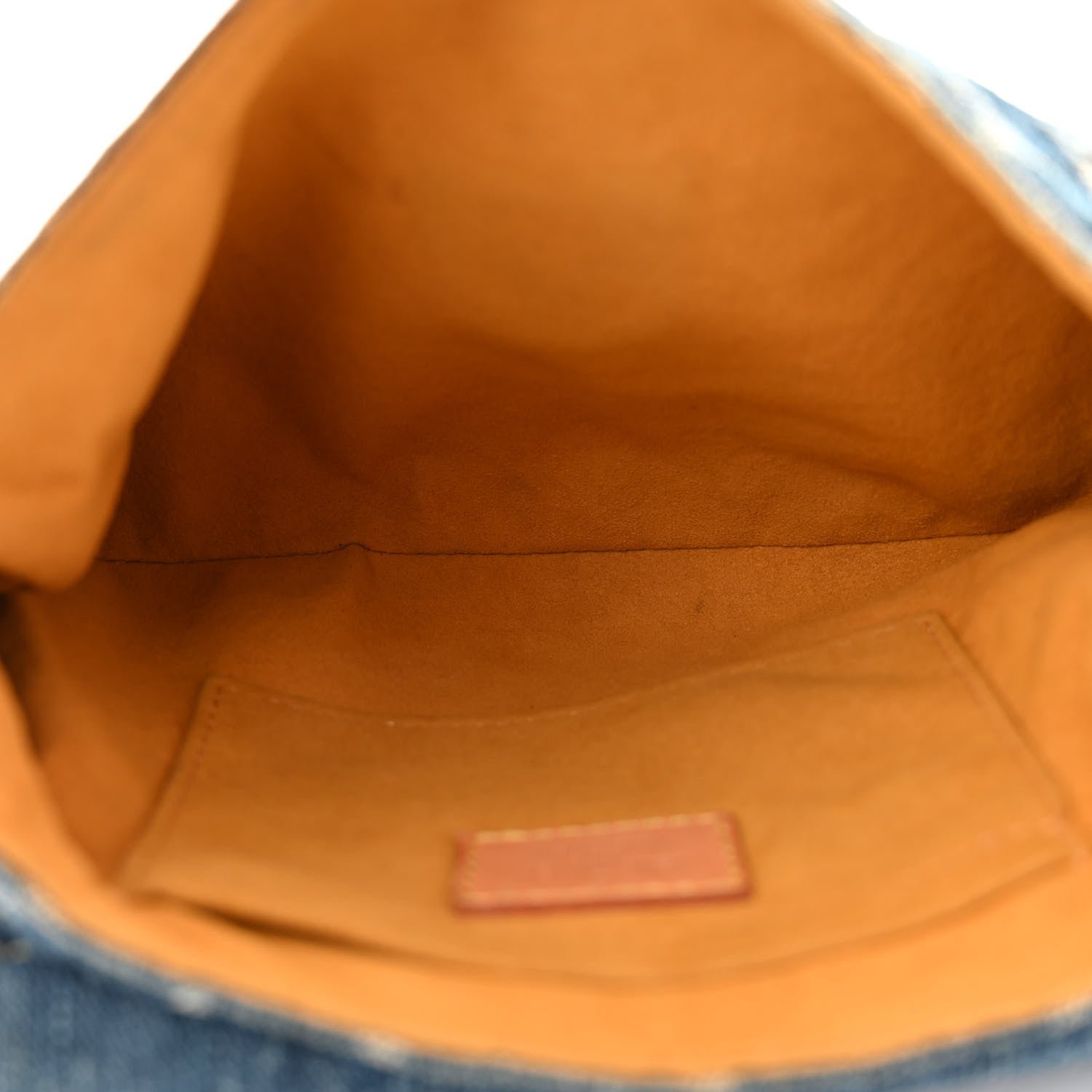 Louis Vuitton Monogram Denim Mini Pleaty Blue 5 of 9