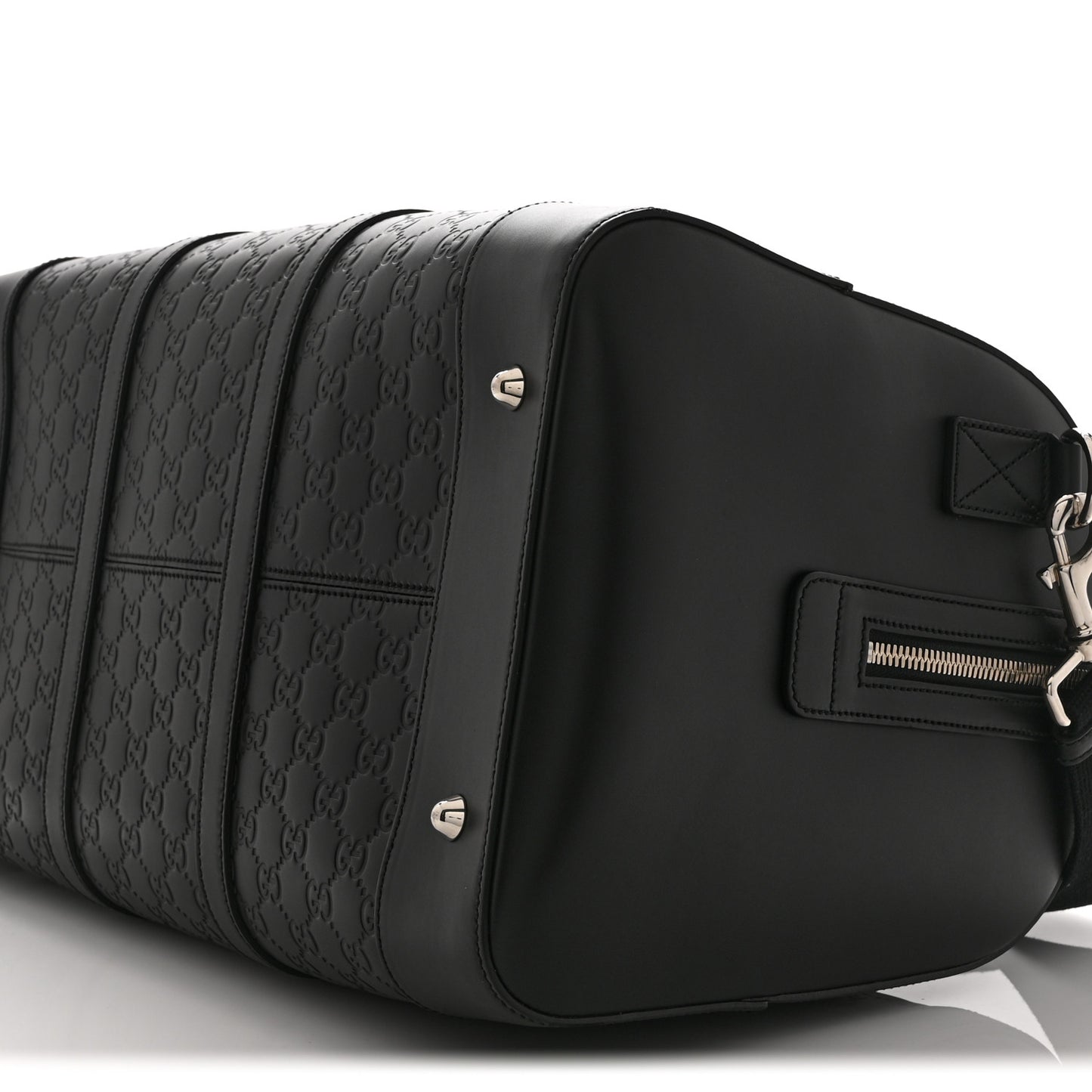 Guccissima Signature Medium Duffle Black