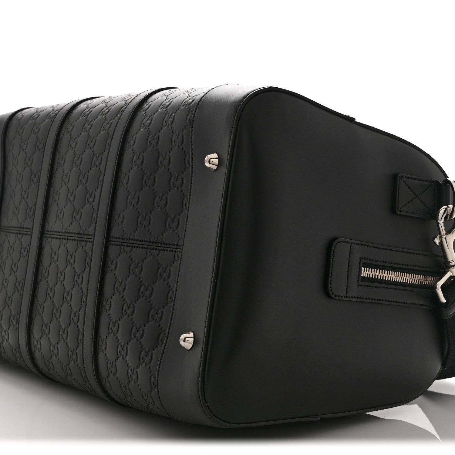 Gucci Guccissima Signature Medium Duffle Black 10 of 10