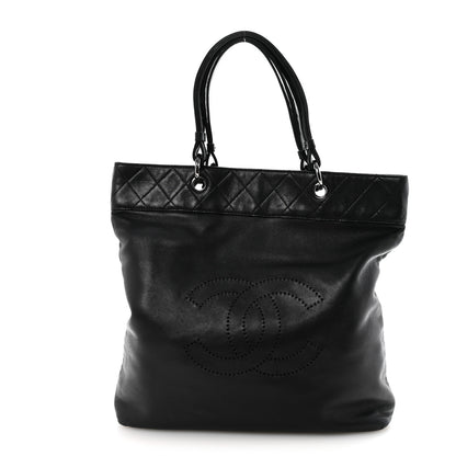 Chanel Lambskin CC Shoulder Bag Black 1 of 9