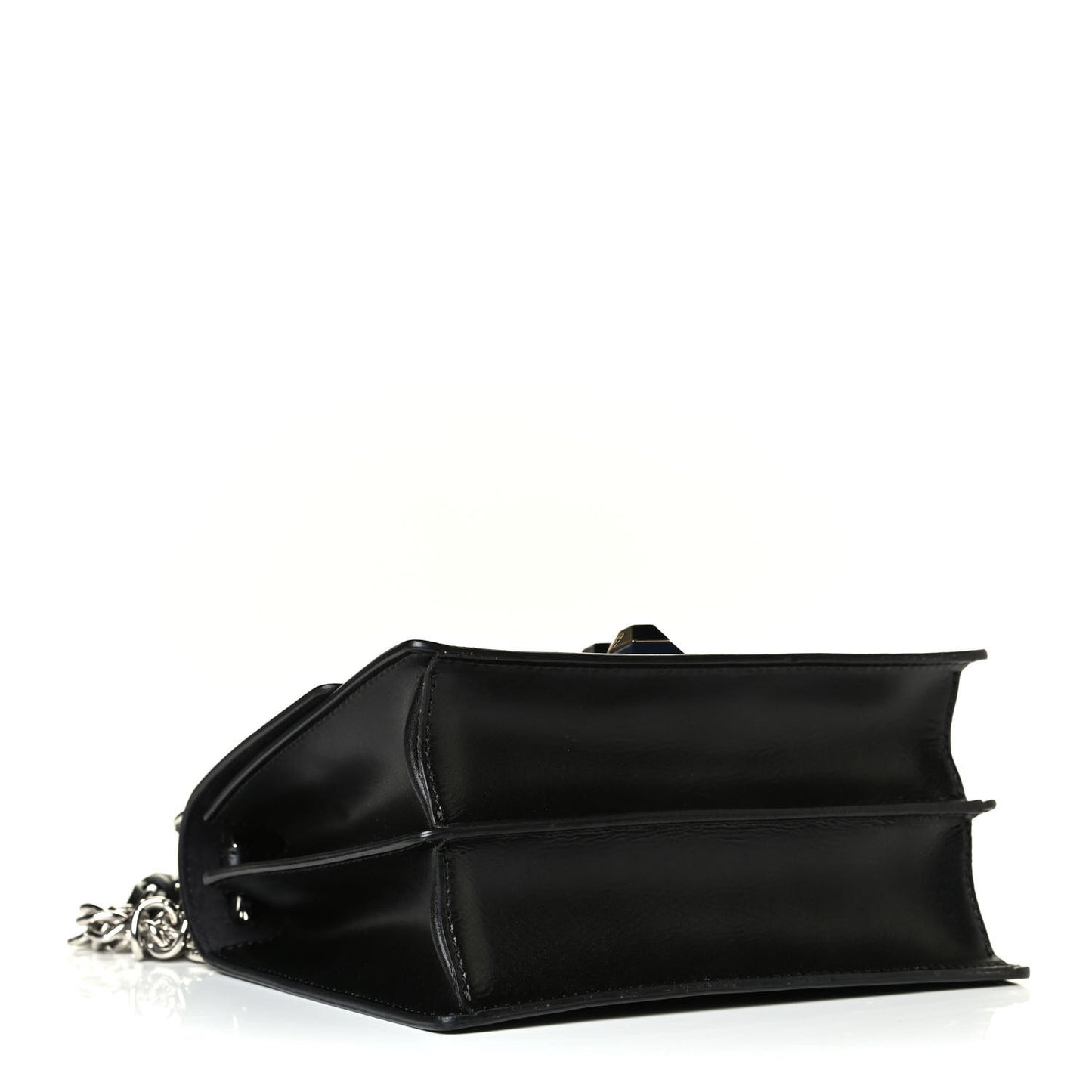 Vitello Liberty Studded Small Kan I Shoulder Bag Black Multicolor