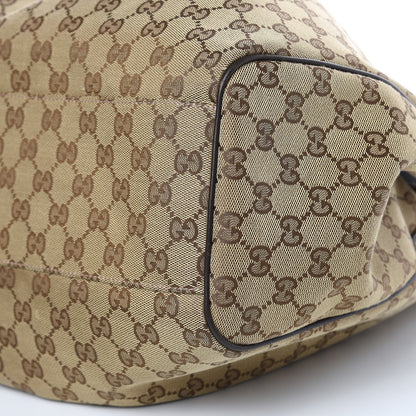 Gucci Monogram Large Sukey Tote Dark Brown 9 of 13