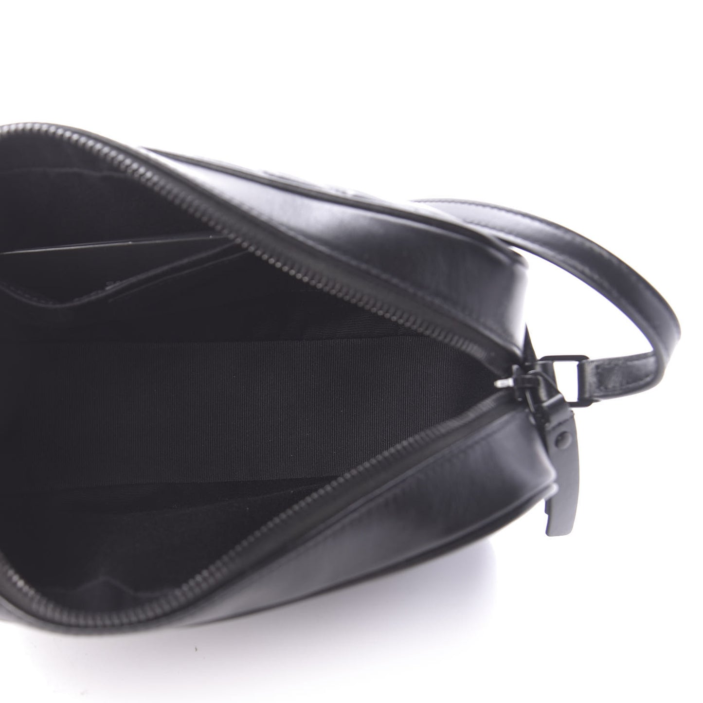 Calfskin Matelasse Monogram Lou Camera Bag Black