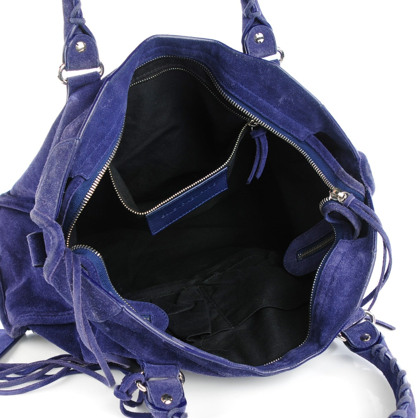 Baby Daim Suede Classic Hardware City Bleu Nuit