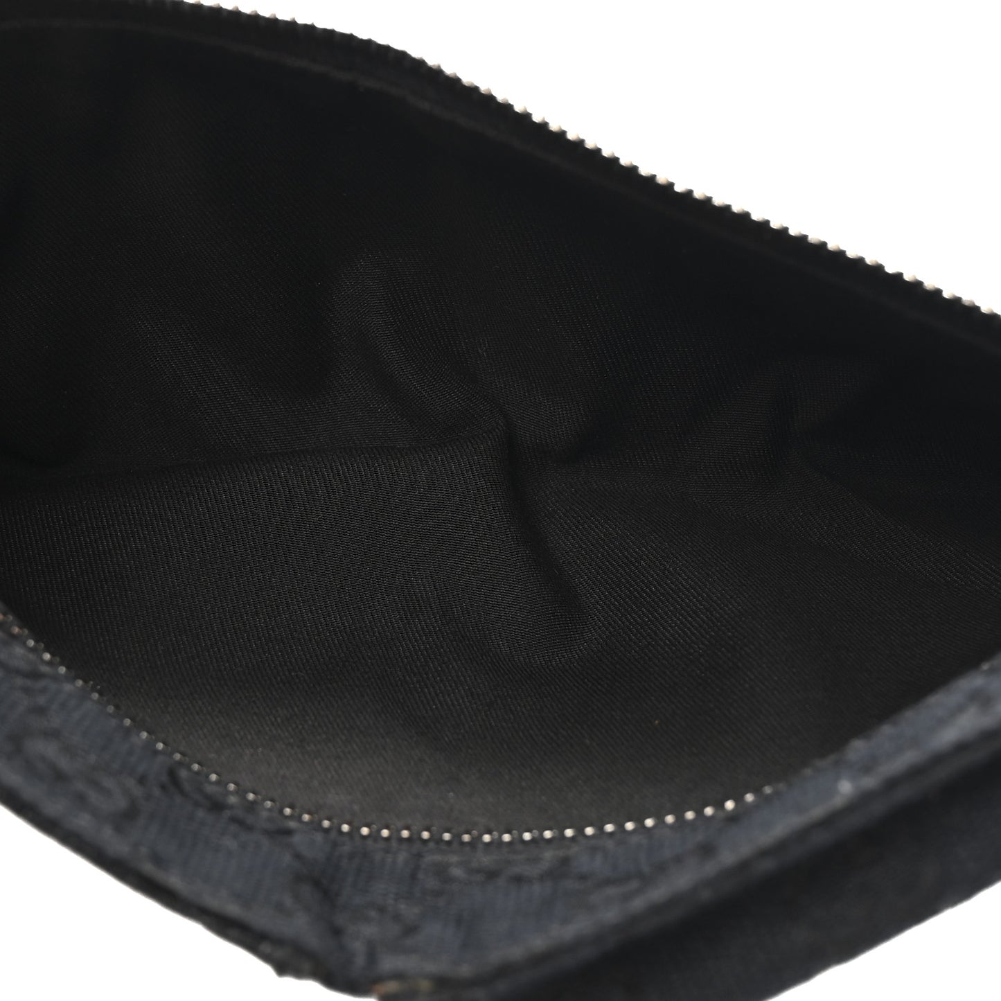 GG Monogram Double Pocket Belt Bag Black