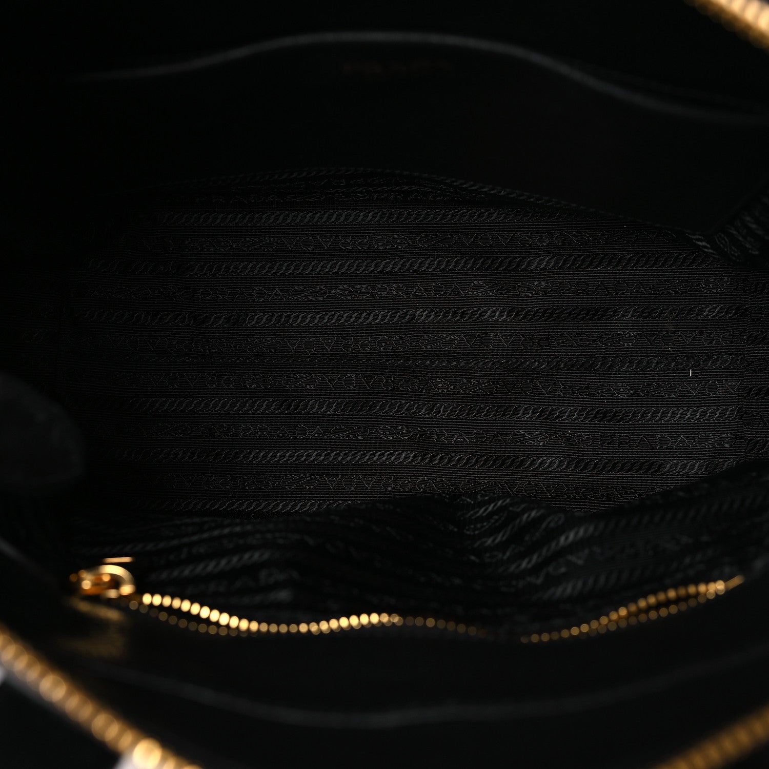 Prada Vitello Cervo Mini Satchel Black 5 of 9