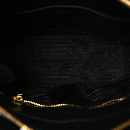 Prada Vitello Cervo Mini Satchel Black 5 of 9