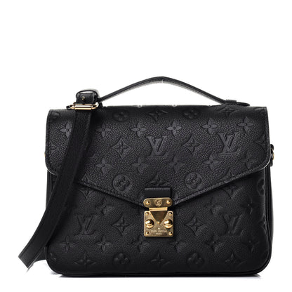 Louis Vuitton Empreinte Pochette Metis Black 1 of 8