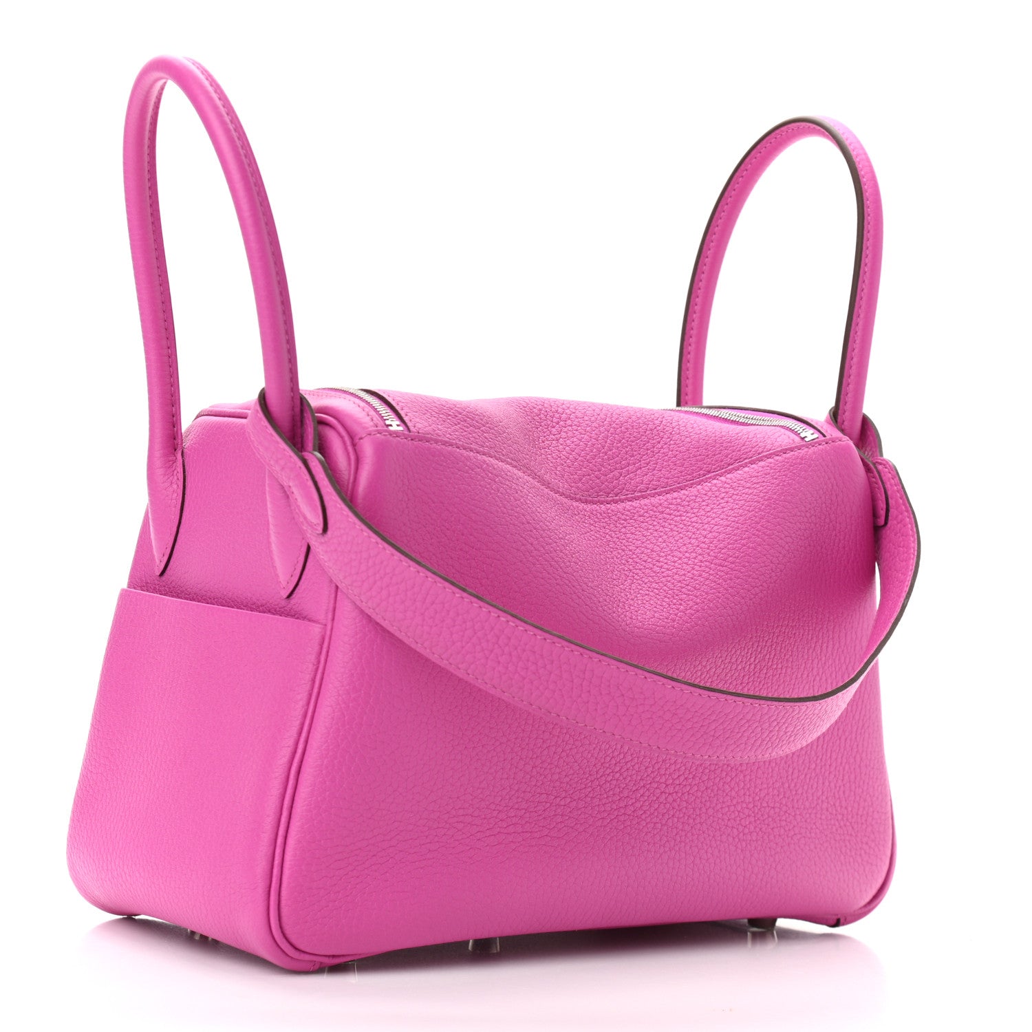 Hermes Taurillon Clemence Lindy 26 Magnolia 3 of 10