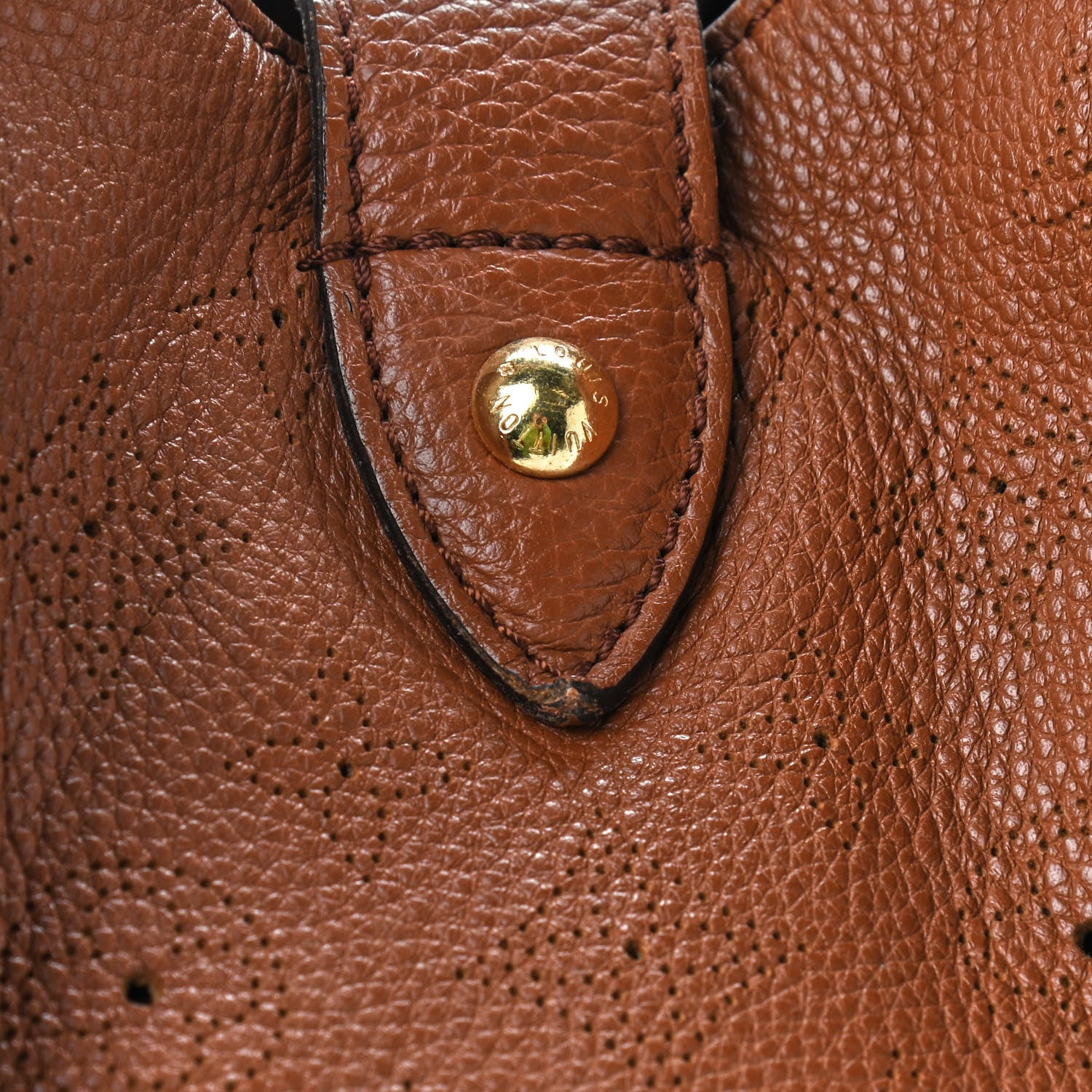 Louis Vuitton Mahina L Cognac 9 of 9