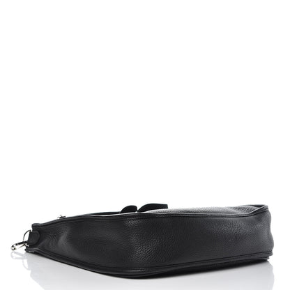Hermes Taurillon Clemence Evelyne III GM Black 4 of 8