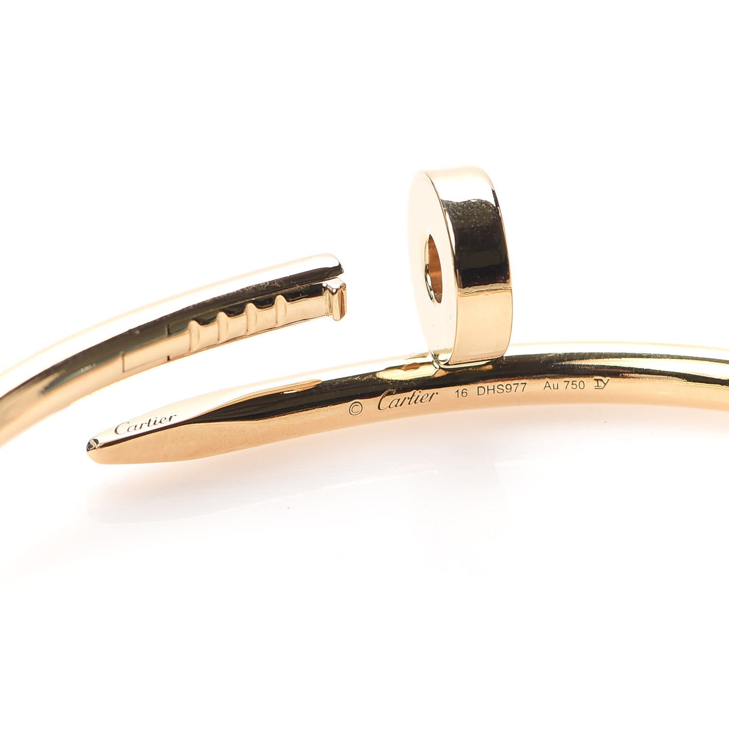 18K Yellow Gold Juste Un Clou Bracelet 16