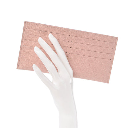 Louis Vuitton Calfskin Felicie Card Holder Insert Rose Ballerine 2 of 6