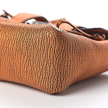 3.1 Phillip Lim 3.1 Metallic Textured Calfskin Mini Pashli Satchel Copper 8 of 9